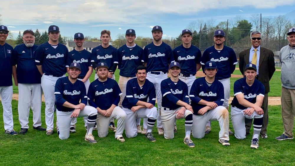 Penn State WilkesBarre baseball team captures division championship